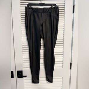Torrid Faux Leather Leggings. Size 1 (1X). Black. Worn Once.
